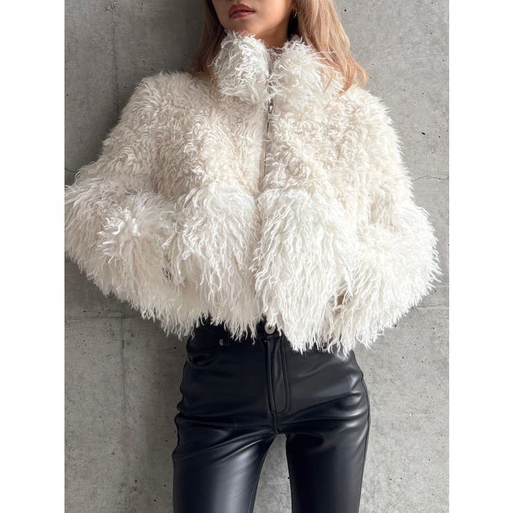 【TINY】switchingフェイクファーコート | GYDA | 詳細画像2 