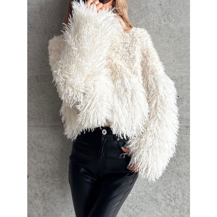 【TINY】switchingフェイクファーコート | GYDA | 詳細画像5 