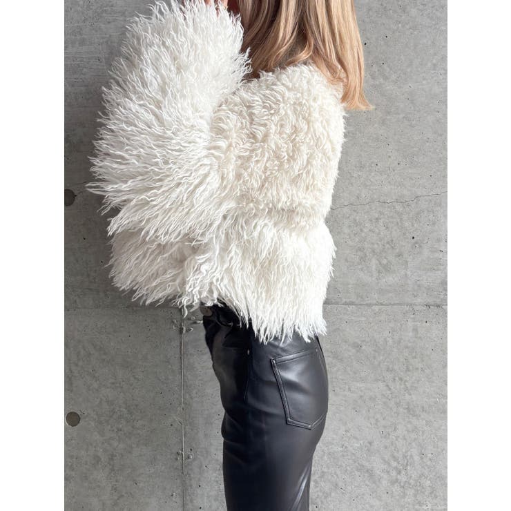 【TINY】switchingフェイクファーコート | GYDA | 詳細画像6 