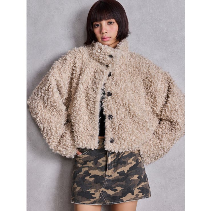 プードルフェイクファーコート | GYDA | 詳細画像11 