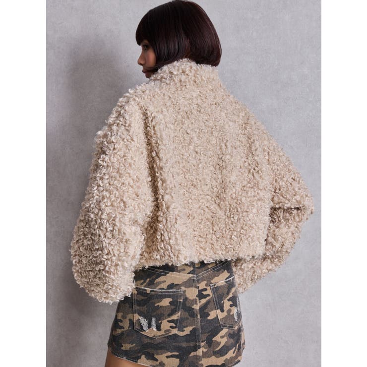 プードルフェイクファーコート | GYDA | 詳細画像14 