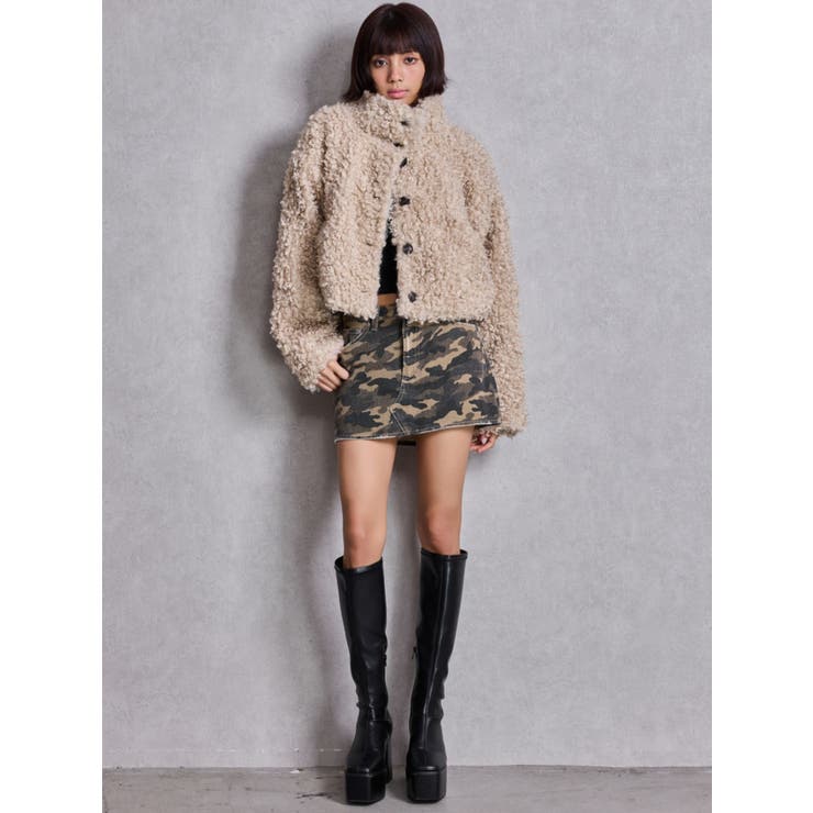 プードルフェイクファーコート | GYDA | 詳細画像15 