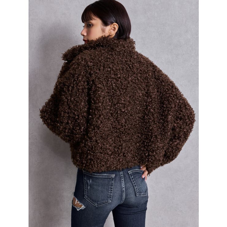 プードルフェイクファーコート | GYDA | 詳細画像8 