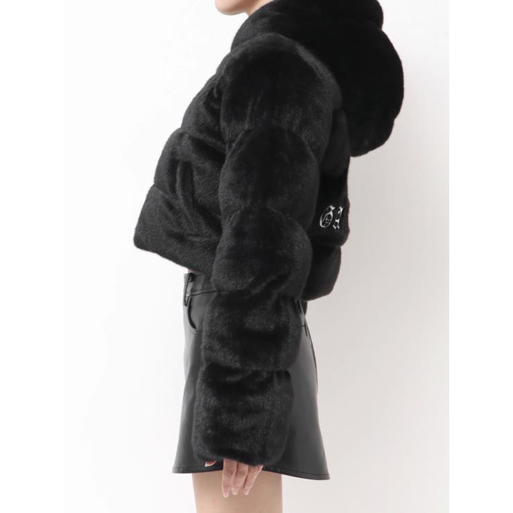 GYDA×GALFY eco far superショートコート | GYDA | 詳細画像18 