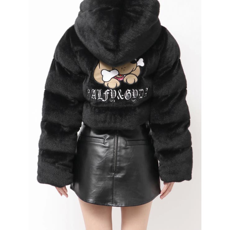 GYDA×GALFY eco far superショートコート | GYDA | 詳細画像19 