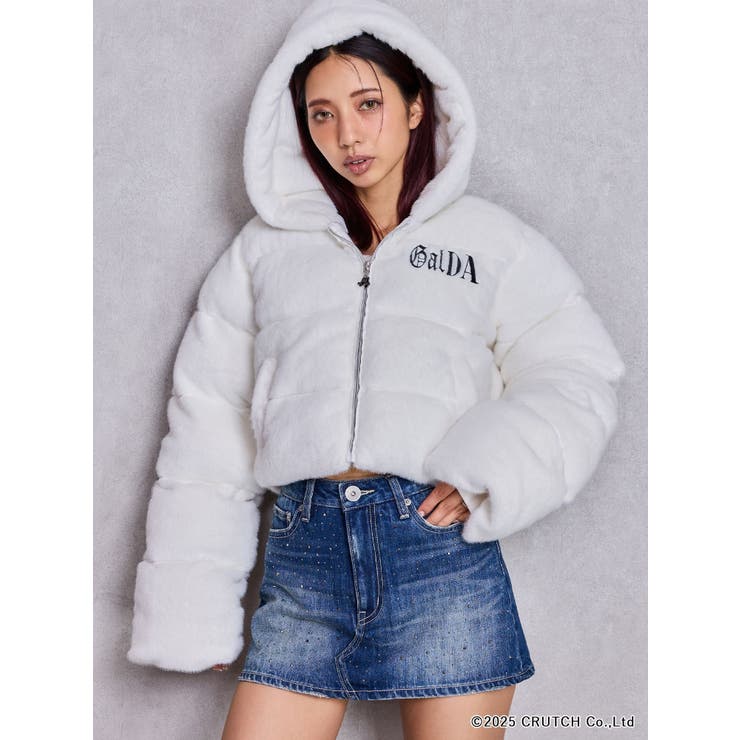 GYDA×GALFY eco far superショートコート | GYDA | 詳細画像7 