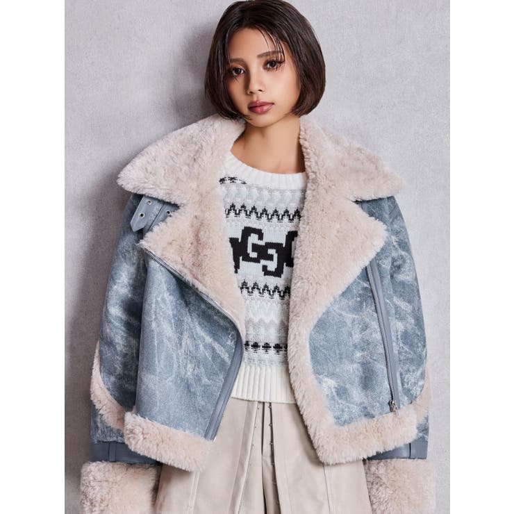 ECO MOUTON RIDERSジャケット | GYDA | 詳細画像13 