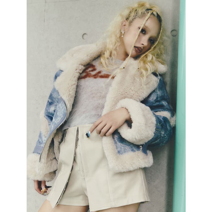 ECO MOUTON RIDERSジャケット | GYDA | 詳細画像4 