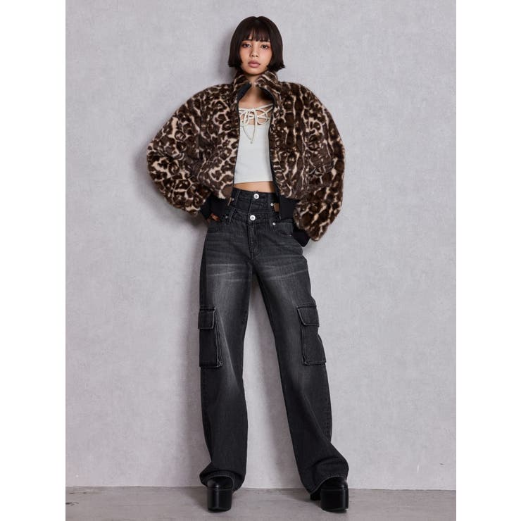 STUPID IN RICH REVERSIBLE ECO FURブルゾン | GYDA | 詳細画像22 