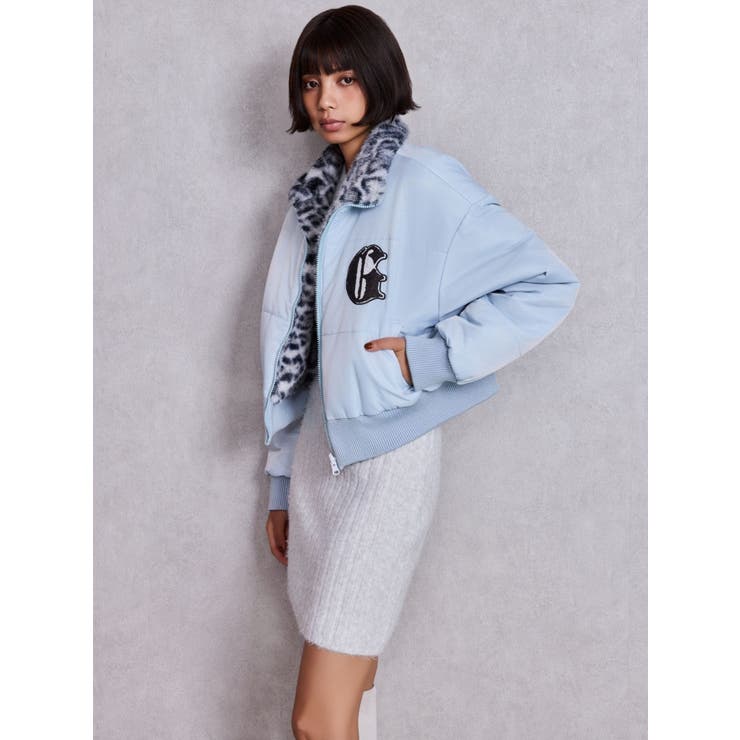 STUPID IN RICH REVERSIBLE ECO FURブルゾン | GYDA | 詳細画像24 