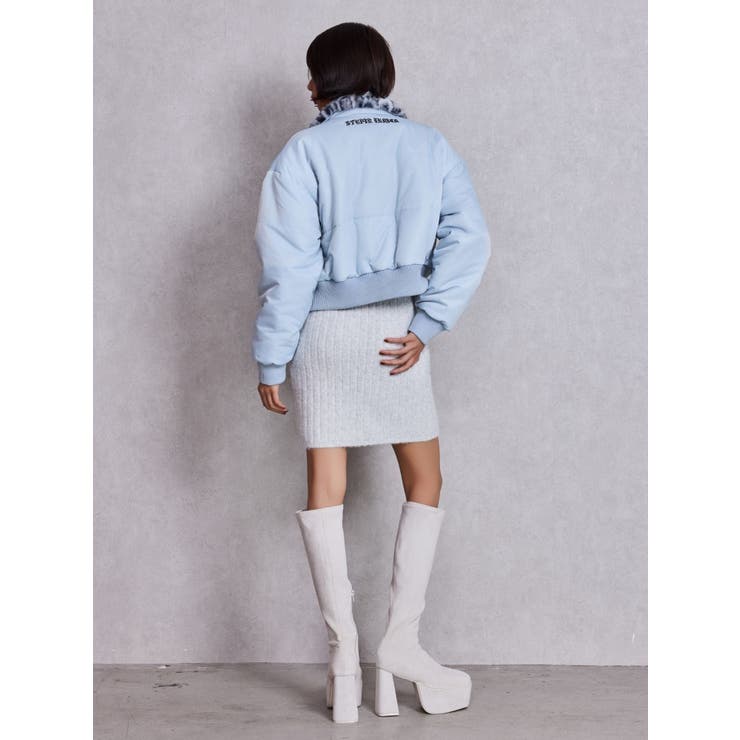 STUPID IN RICH REVERSIBLE ECO FURブルゾン | GYDA | 詳細画像27 