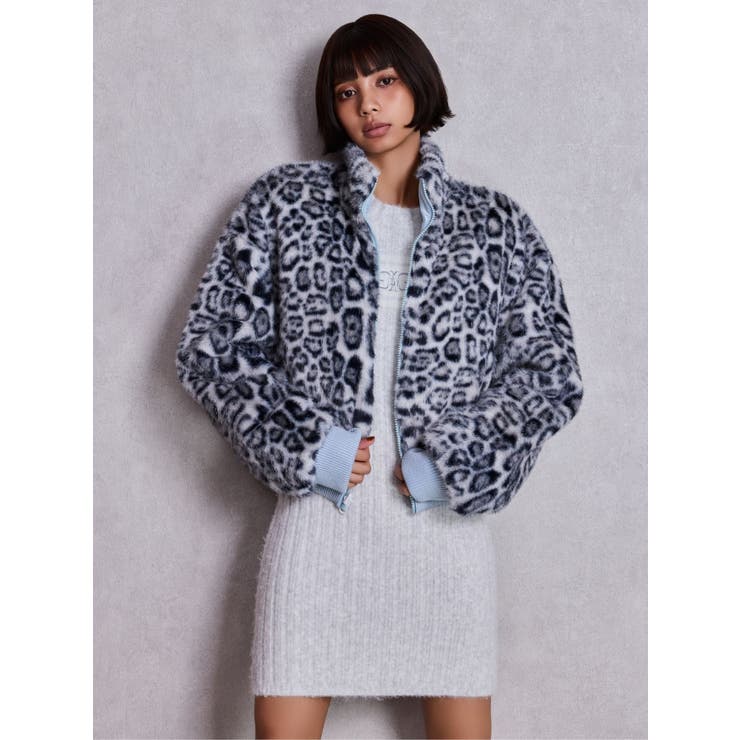 STUPID IN RICH REVERSIBLE ECO FURブルゾン[品番：MKSW0067568