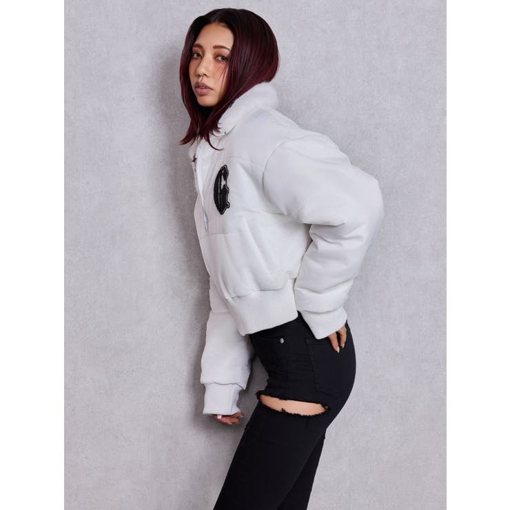 STUPID IN RICH REVERSIBLE ECO FURブルゾン | GYDA | 詳細画像3 