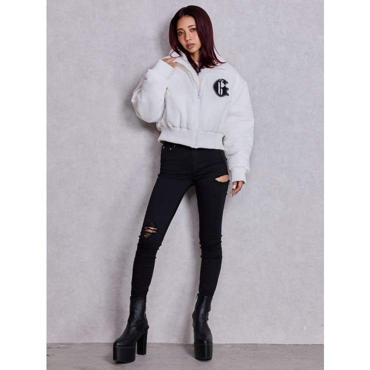 STUPID IN RICH REVERSIBLE ECO FURブルゾン | GYDA | 詳細画像6 