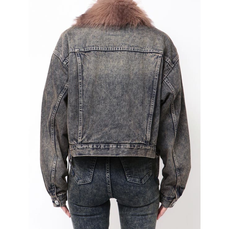 2WAY ECO FURショートデニムGジャン[品番：MKSW0067175]｜GYDA
