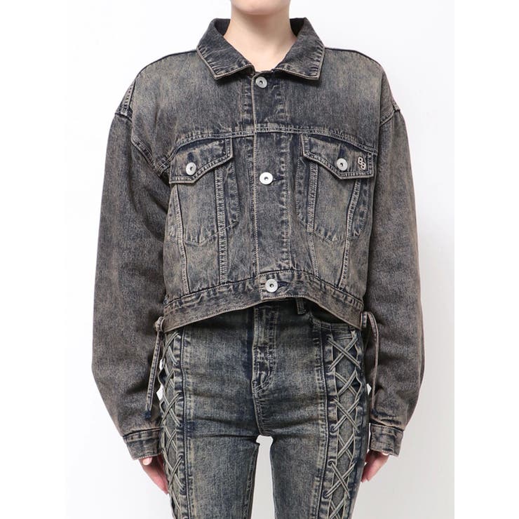 2WAY ECO FURショートデニムGジャン[品番：MKSW0067175]｜GYDA
