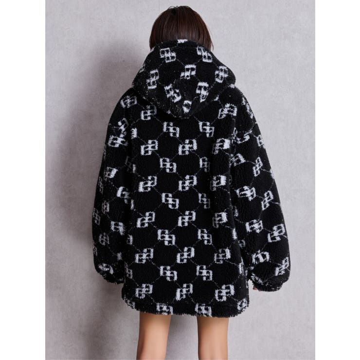 GGラメボアBIGブルゾン | GYDA | 詳細画像12 