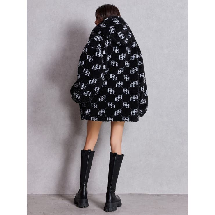 GGラメボアBIGブルゾン | GYDA | 詳細画像14 