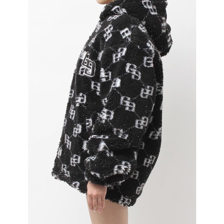 GGラメボアBIGブルゾン | GYDA | 詳細画像19 