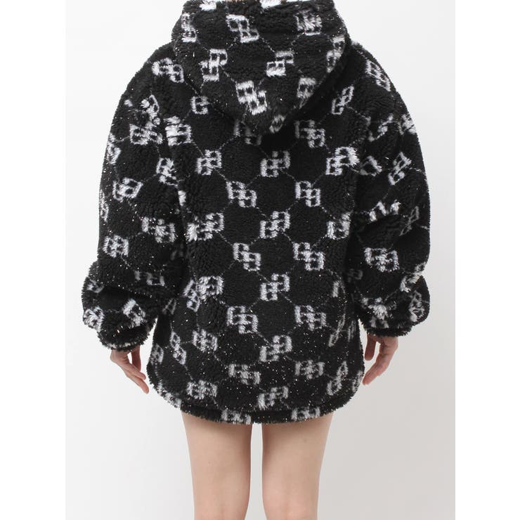 GGラメボアBIGブルゾン | GYDA | 詳細画像20 