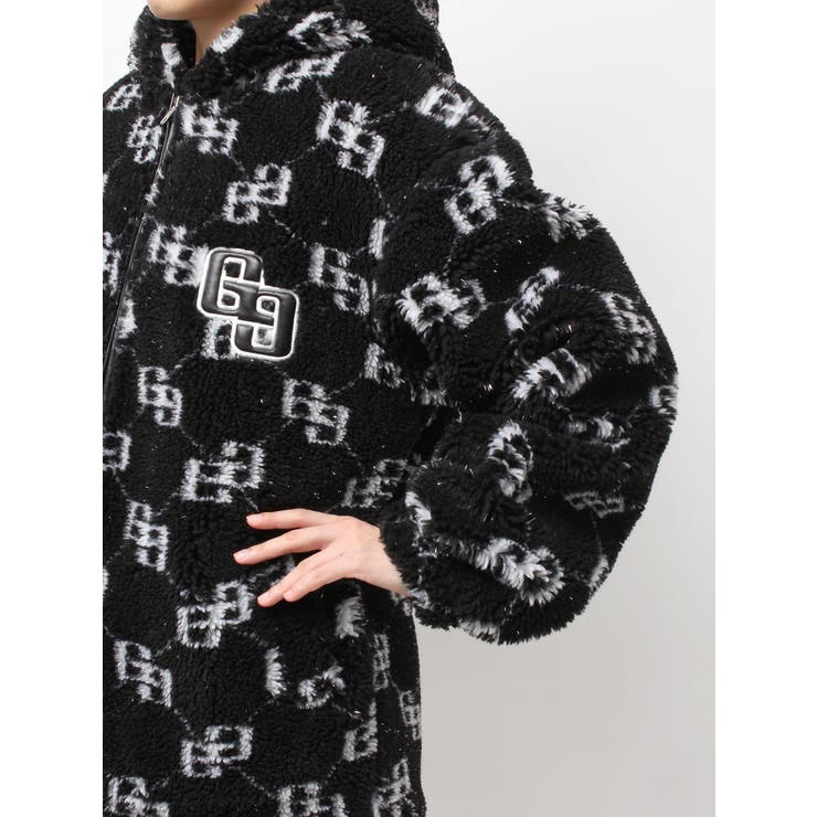 GGラメボアBIGブルゾン | GYDA | 詳細画像22 