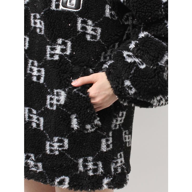 GGラメボアBIGブルゾン | GYDA | 詳細画像23 