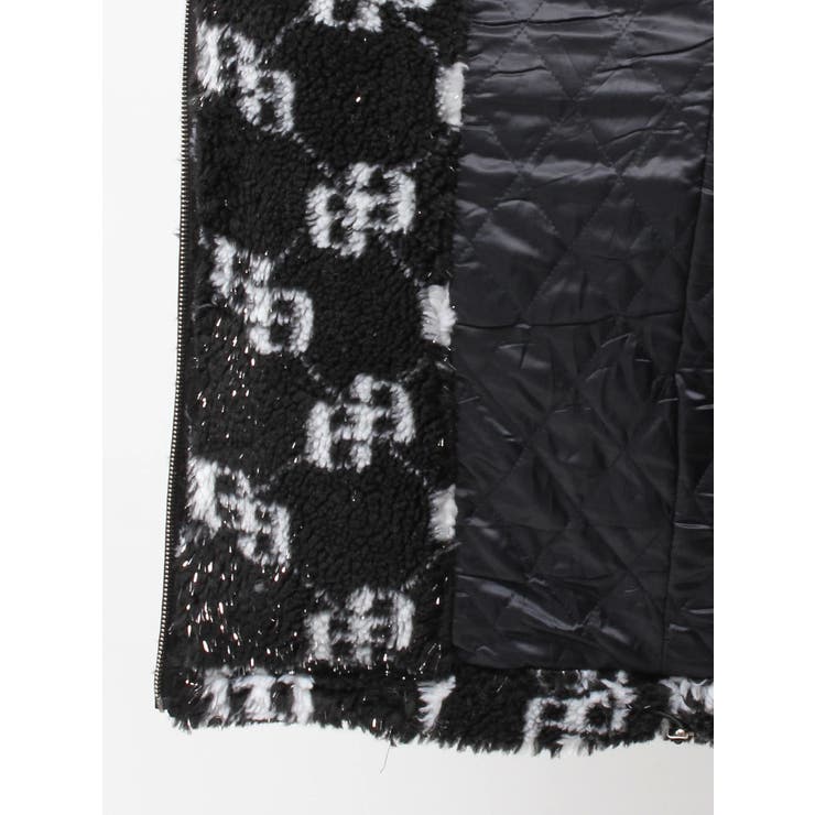 GGラメボアBIGブルゾン | GYDA | 詳細画像24 