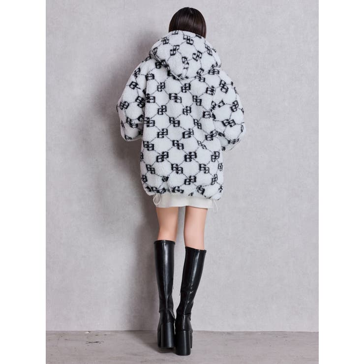 GGラメボアBIGブルゾン | GYDA | 詳細画像6 