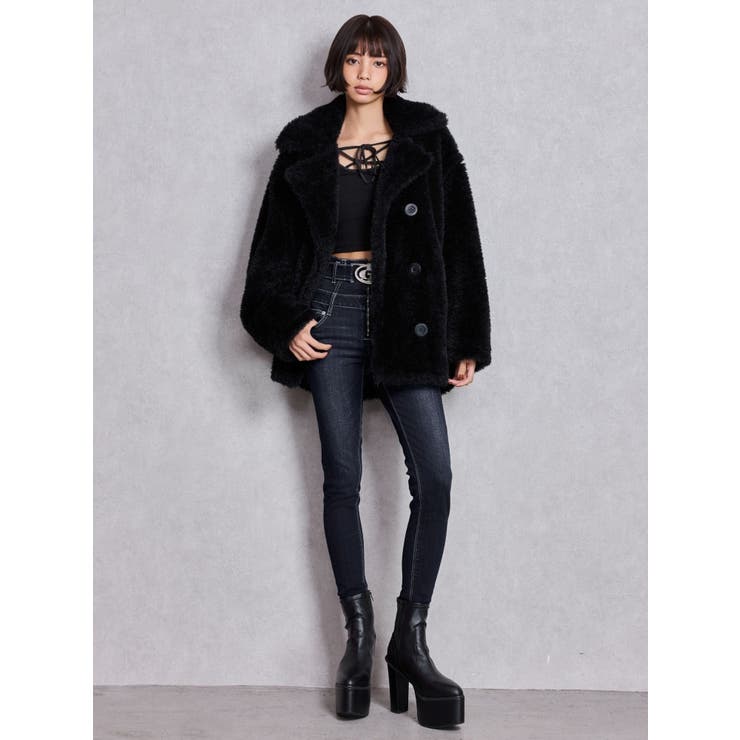 Cocoon Eco Furブルゾン | GYDA | 詳細画像13 