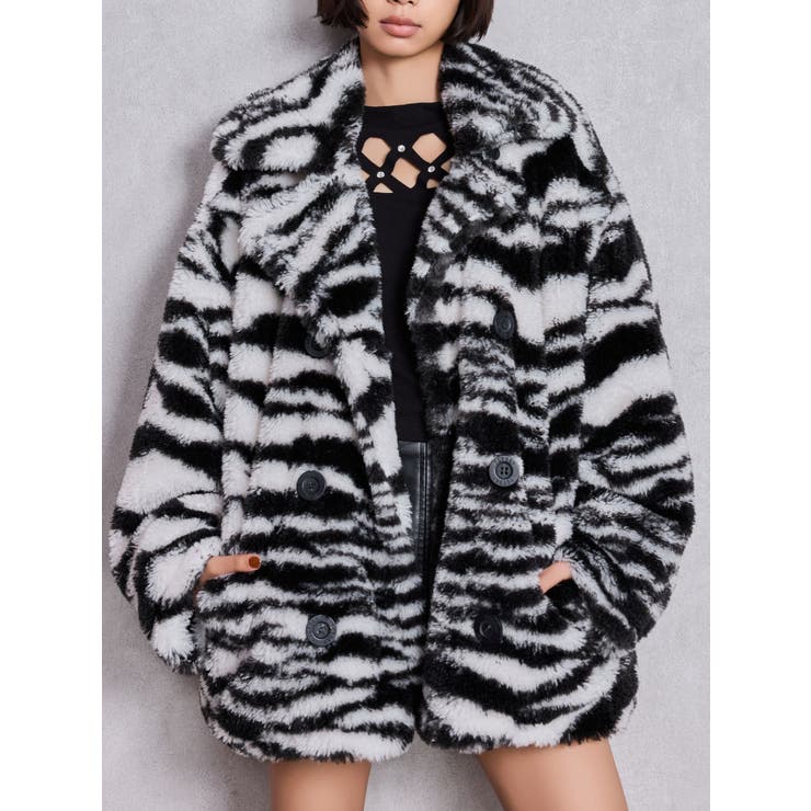 ライトミックス | Cocoon Eco Furブルゾン | GYDA