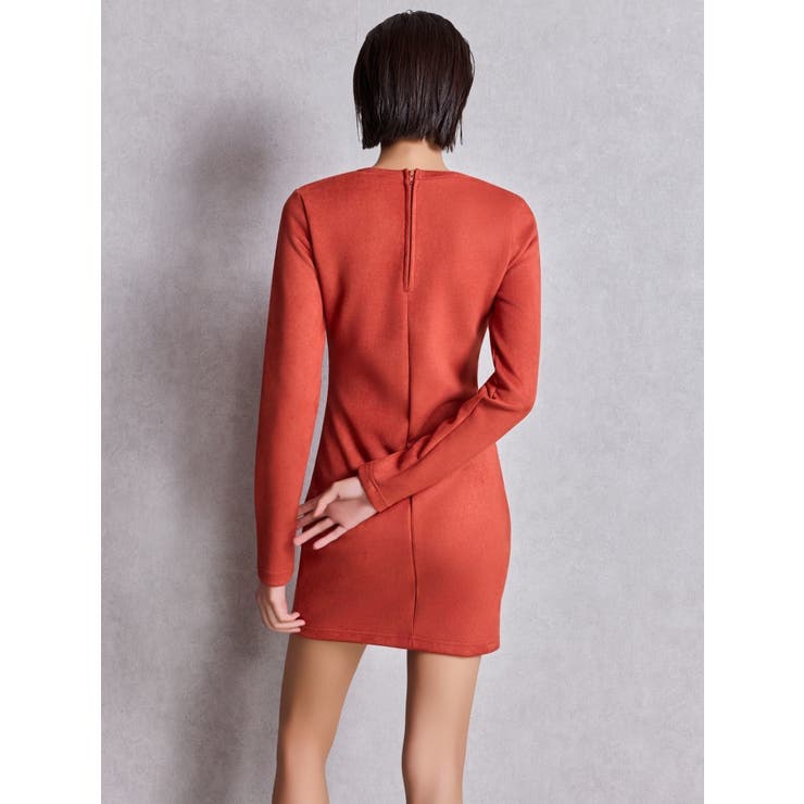 フロントレースアップタイトミニワンピース[品番：MKSW0067179]｜GYDA