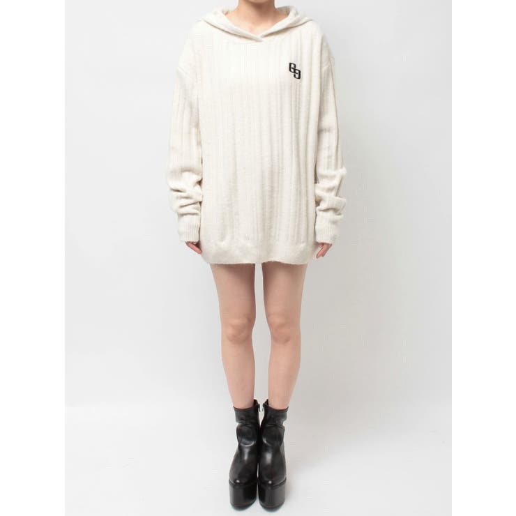 リリ様 前後2way変形リブニット | JILL by JILL STUART（ジル バイ ジル