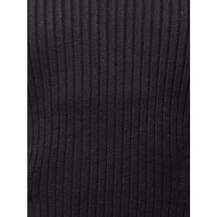 LONG SLEEVE SIDE OPEN ニットミニワンピース | GYDA | 詳細画像20 
