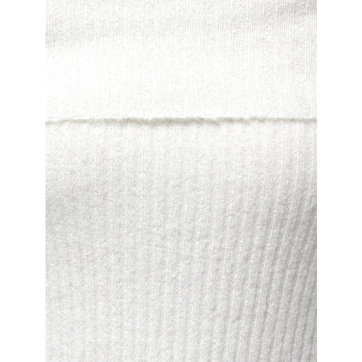 2WAYオフショルラメニットチュニック | GYDA | 詳細画像21 