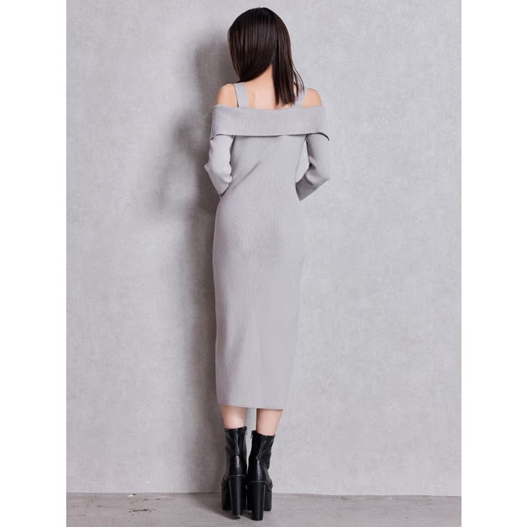 オフショルニットLONGワンピース | GYDA | 詳細画像16 