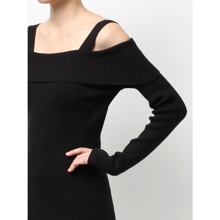 オフショルニットLONGワンピース | GYDA | 詳細画像21 