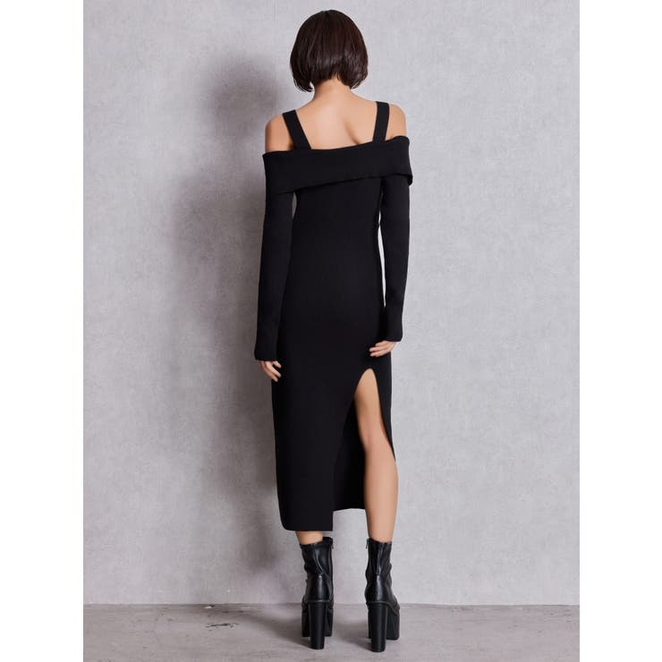 オフショルニットLONGワンピース | GYDA | 詳細画像7 