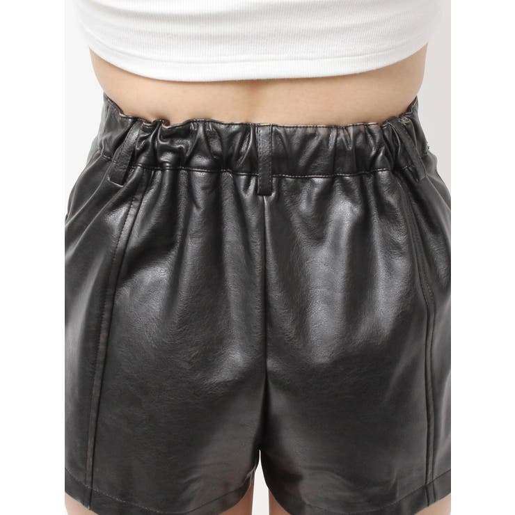 フェイクレザーレイヤーショートパンツ | GYDA | 詳細画像49 