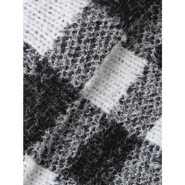 CHECK shaggy ニットスカートライクショートパンツ | GYDA | 詳細画像26 