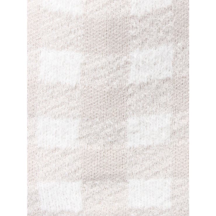 CHECK shaggy ニットスカートライクショートパンツ | GYDA | 詳細画像28 