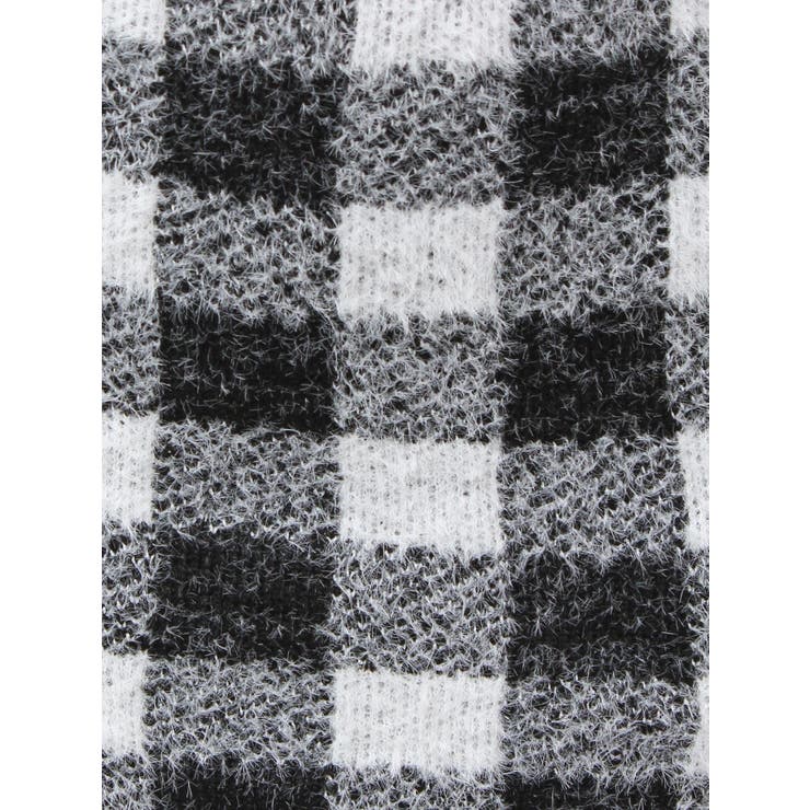 CHECK shaggy ニットスカートライクショートパンツ | GYDA | 詳細画像30 