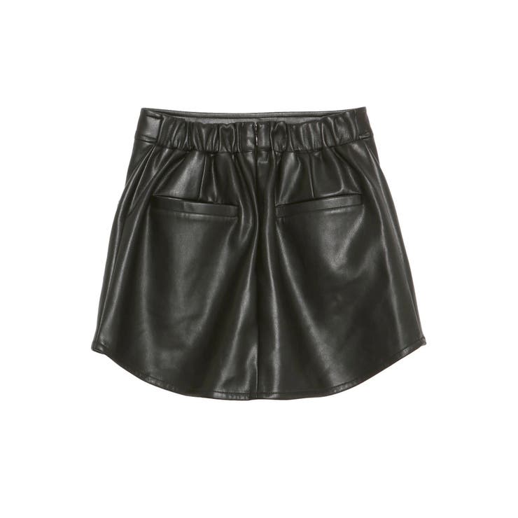 pierce designフェイクレザースカートライクショートパンツ | GYDA | 詳細画像10 