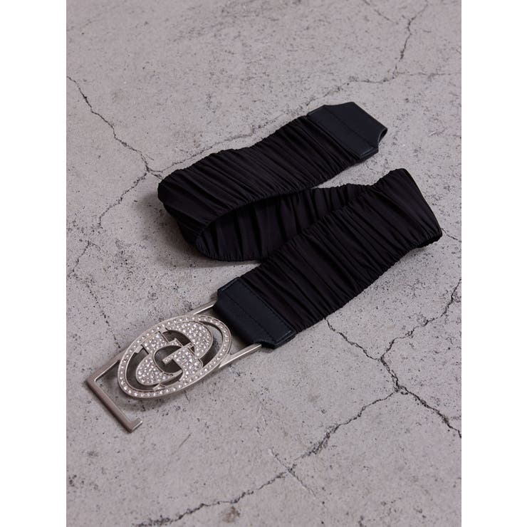ブラック | GDラインストーンバンテージベルト | GYDA