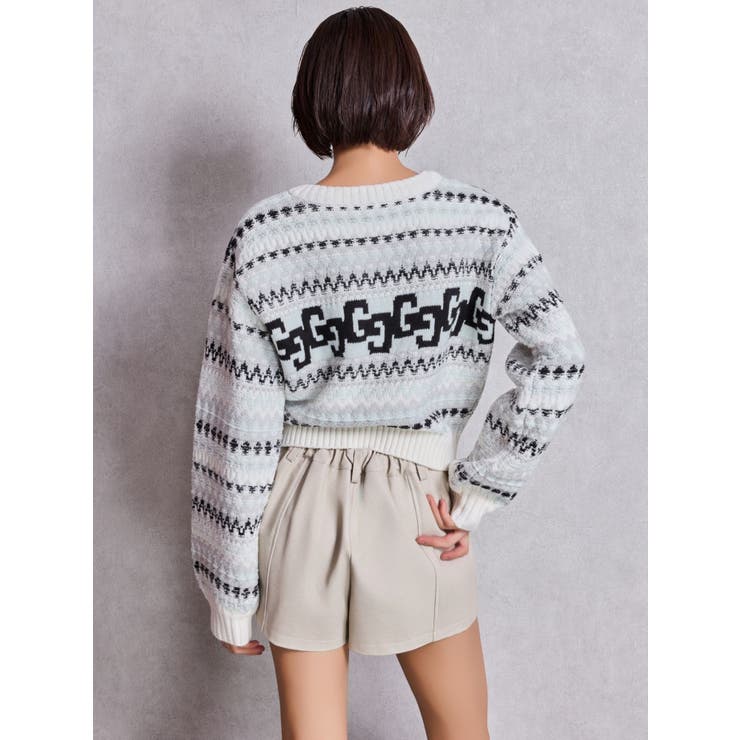 2WAY ECO FUR LEG WARMERニットブーツ | GYDA | 詳細画像15 