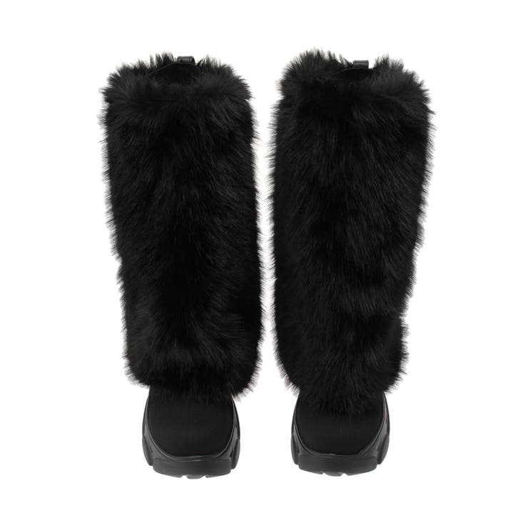 2WAY ECO FUR LEG WARMERニットブーツ | GYDA | 詳細画像24 