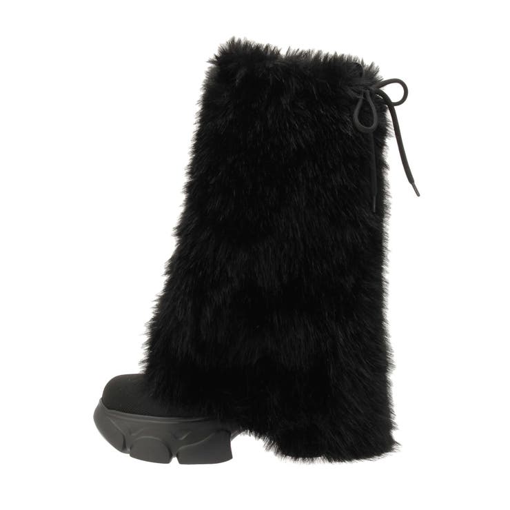 2WAY ECO FUR LEG WARMERニットブーツ | GYDA | 詳細画像25 
