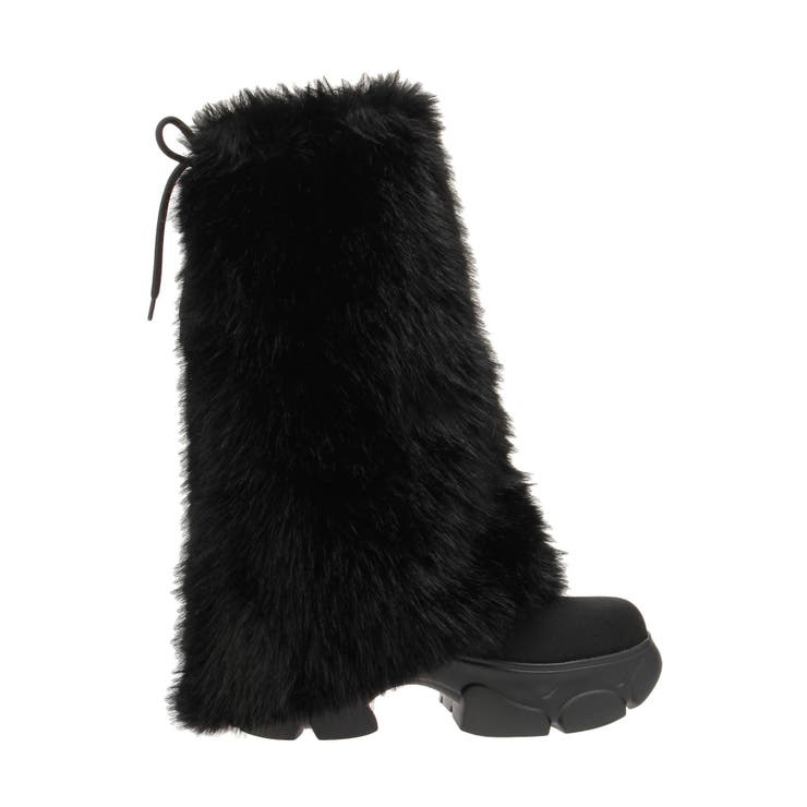 2WAY ECO FUR LEG WARMERニットブーツ | GYDA | 詳細画像26 