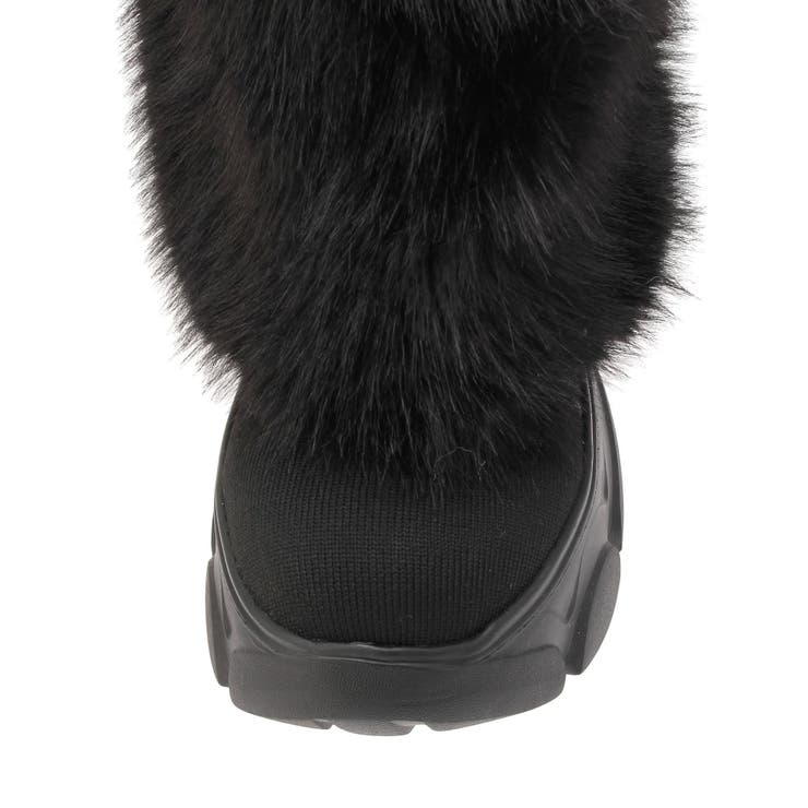 2WAY ECO FUR LEG WARMERニットブーツ | GYDA | 詳細画像28 