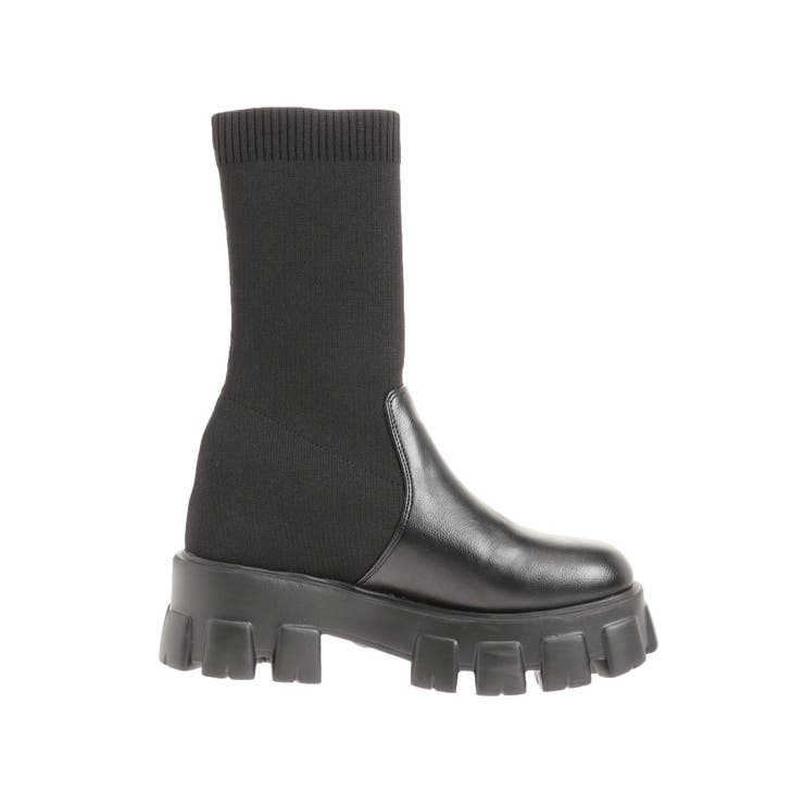 ニットドッキングショートブーツ | GYDA | 詳細画像13 