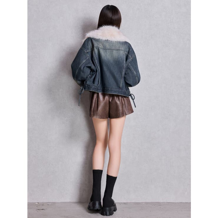 ニットドッキングショートブーツ | GYDA | 詳細画像7 